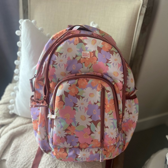 Billabong Floral Backpack with Vibrant Accents - Picture 1 of 5
